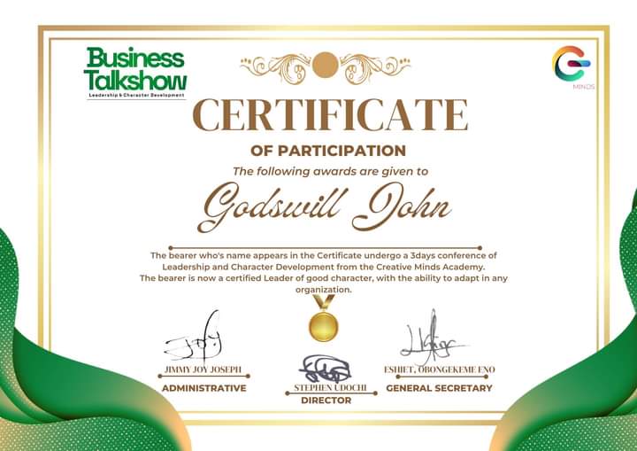 Certificate 5