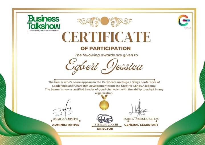 Certificate 9